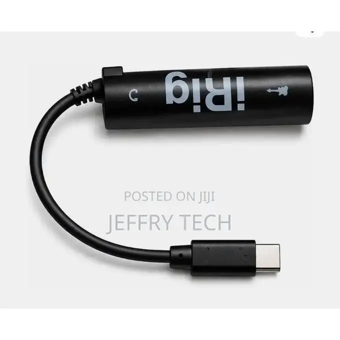 iRig Type-C Guitar Interface for Mobile/USB-C Adapter for Android & I