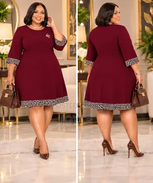 Shift Dress With Animal Print