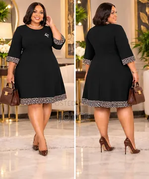 Shift Dress With Animal Print