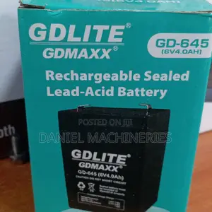 4.0ah 12v Gd-645 Gd Lite Dnmax Rechargeable Sealed Lead Acid Battery