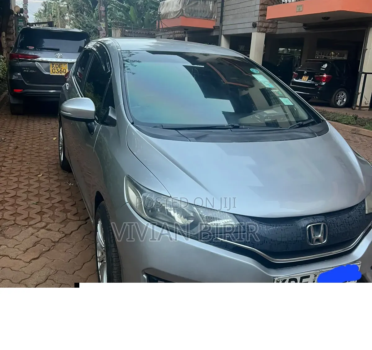 Honda Fit 2014 Silver