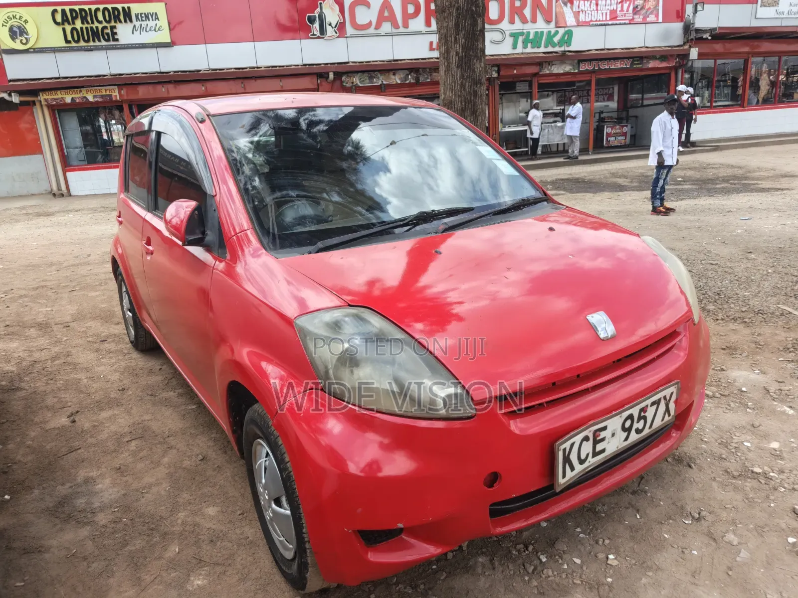 Toyota Passo 2005 Red