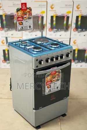 Eurochef Standing Cooker 50x55 3+1 (EG55-3G1E+E)