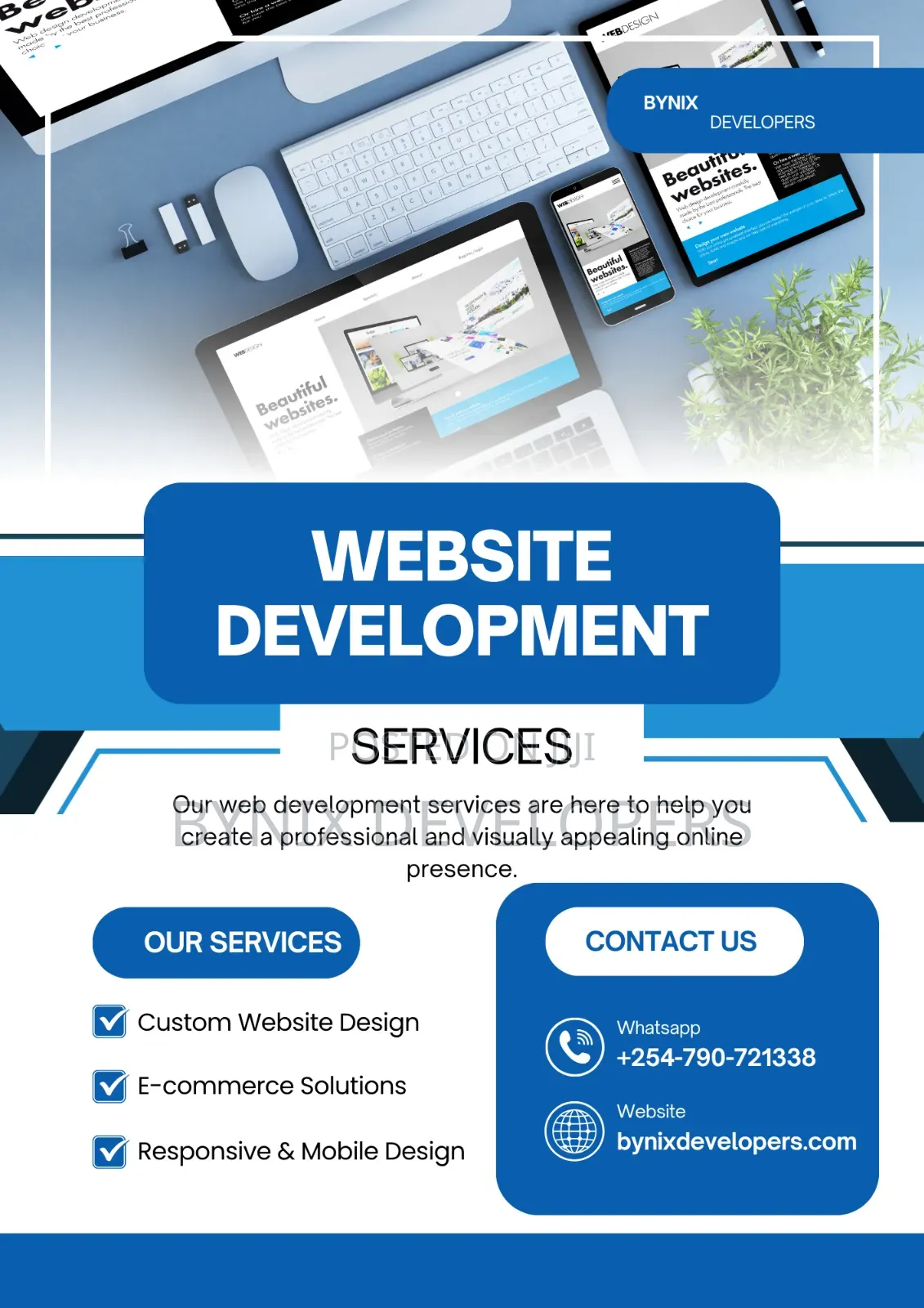 We Create the Website You Want