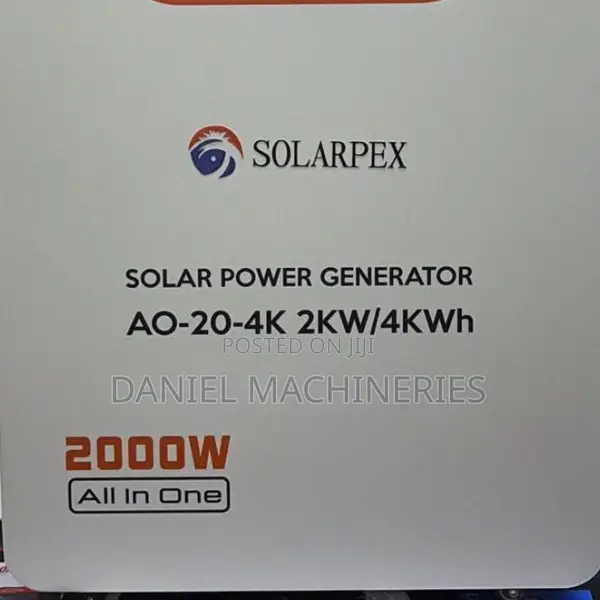 All in One Lithium Power Backup Station 2kw Battery Generator