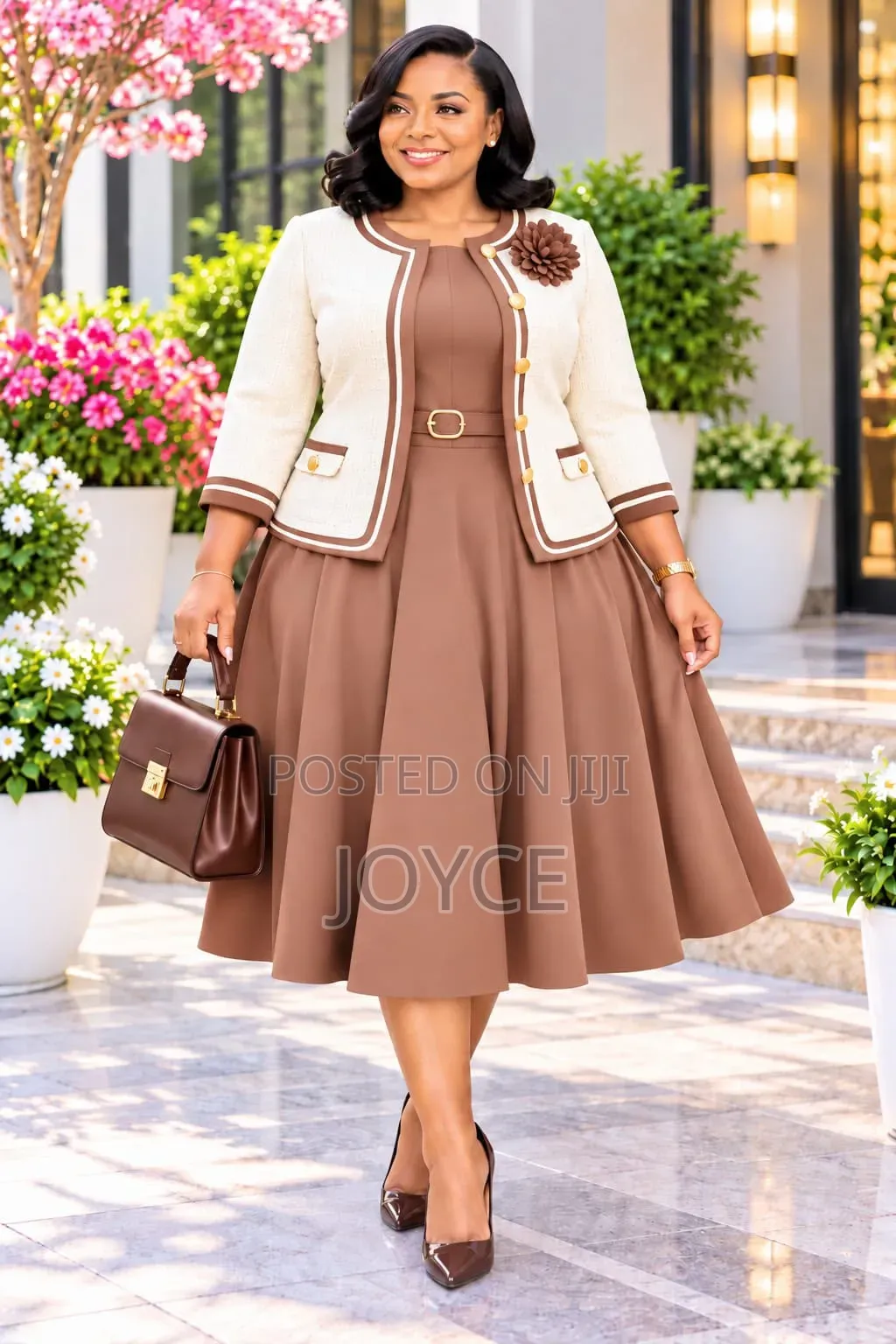 Circular 2 PC Dress Suit