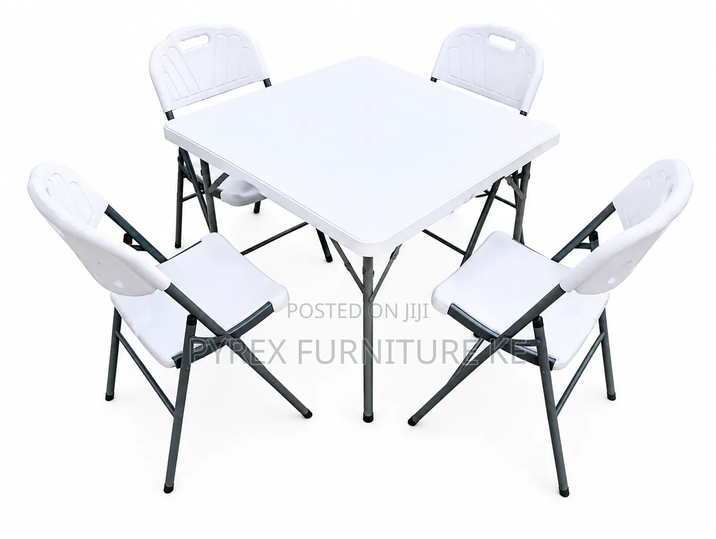 Eco Friendly Foldable Chairs Plus Table