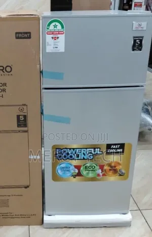 Smart Pro Double Door Refrigerator (SFR-125-DT-I 95L, Silver)
