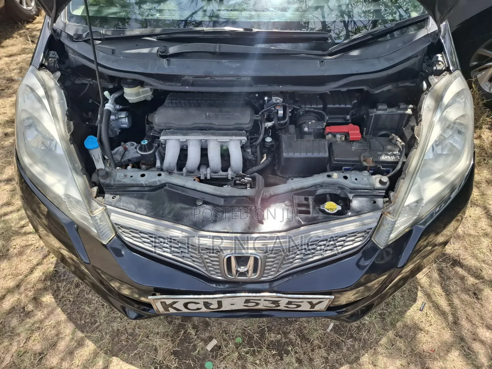 Honda Fit Automatic 2012 Matt Black