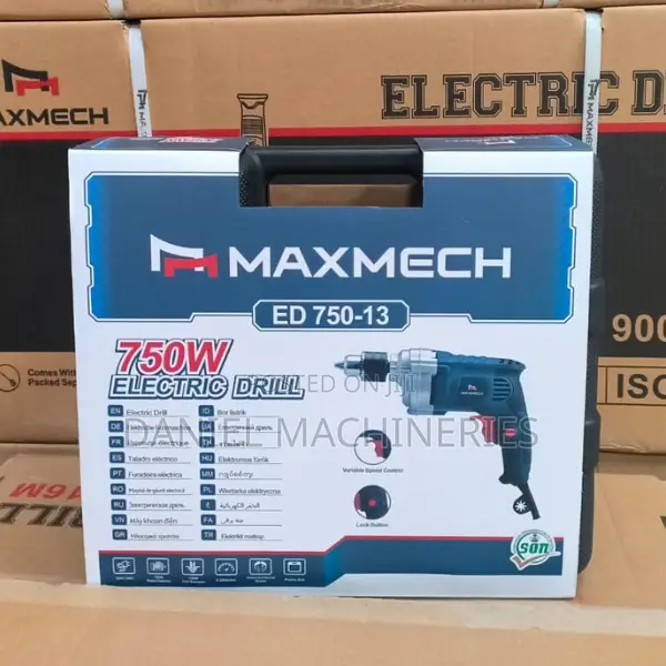 Maxmech 750w Electric Drill Ed750-13