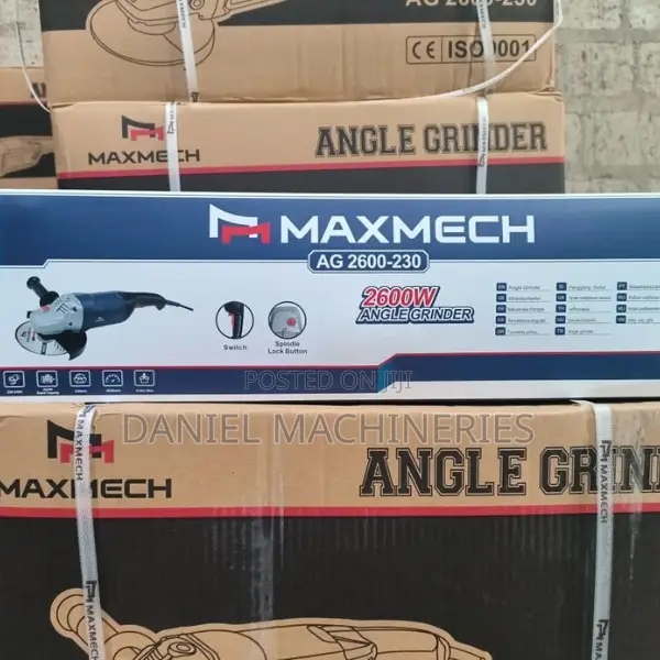 Maxmech 2600watts Angle Grinder Ag 2600-230 9inch