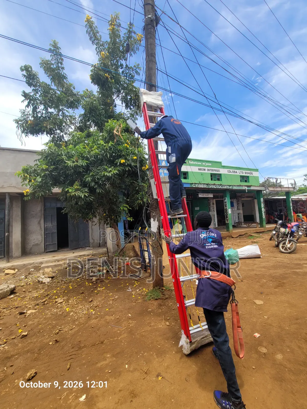 Electronics Shop and Fiber Internet Installation