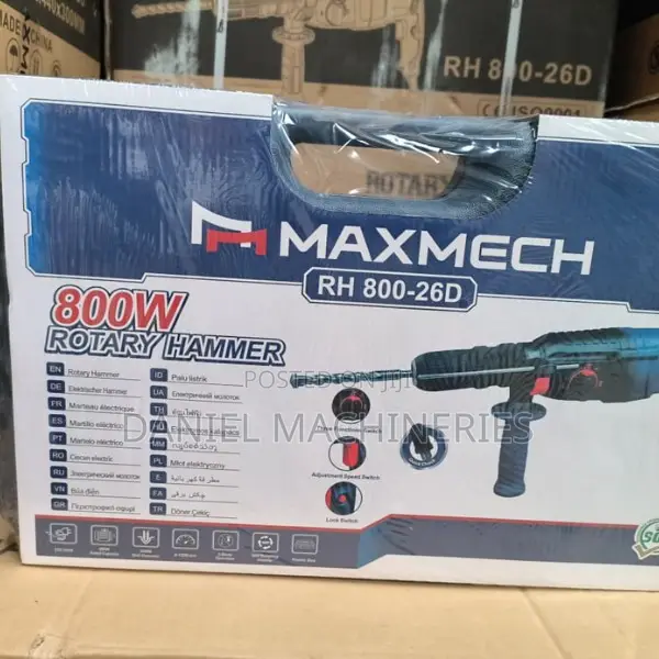Rh 800-26d Maxmech 800w Rotary Hammer