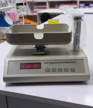 Laboratory Smart Weighing Instrument for Blood Collection