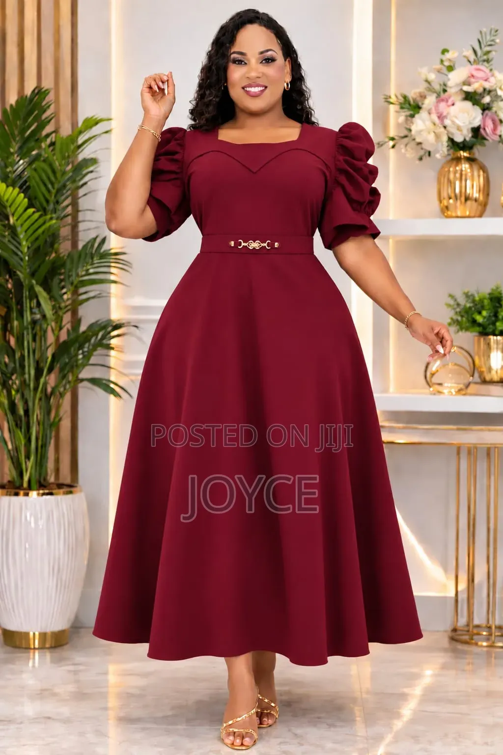 Plain Maxi Dress