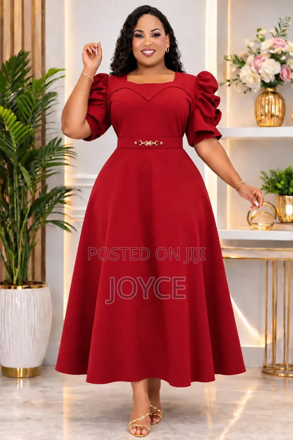Plain Maxi Dress