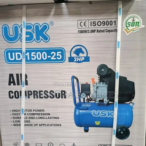 Usk Air Compressor Ud1500-25 2hp 25ltrs