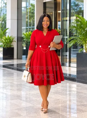 Dress With a Silver Belt
