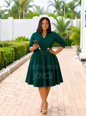 Dress With a Silver Belt