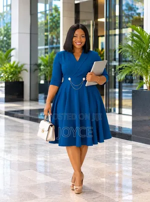 Dress With a Silver Belt