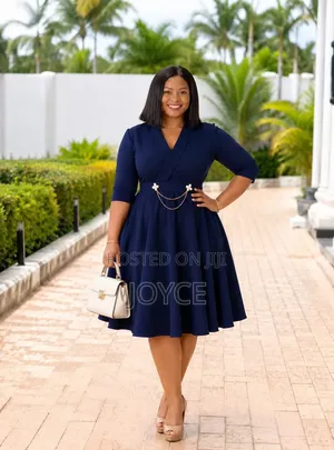 Dress With a Silver Belt