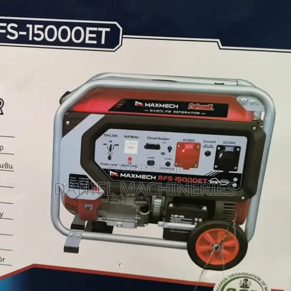 Maxmech RFS-15000et 11.3kva Petrol Generator