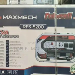 Maxmech Petrol Generator 3.5kva RFS-5200