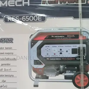 Maxmech Petrol Generator 6.3kva RFS-6500e