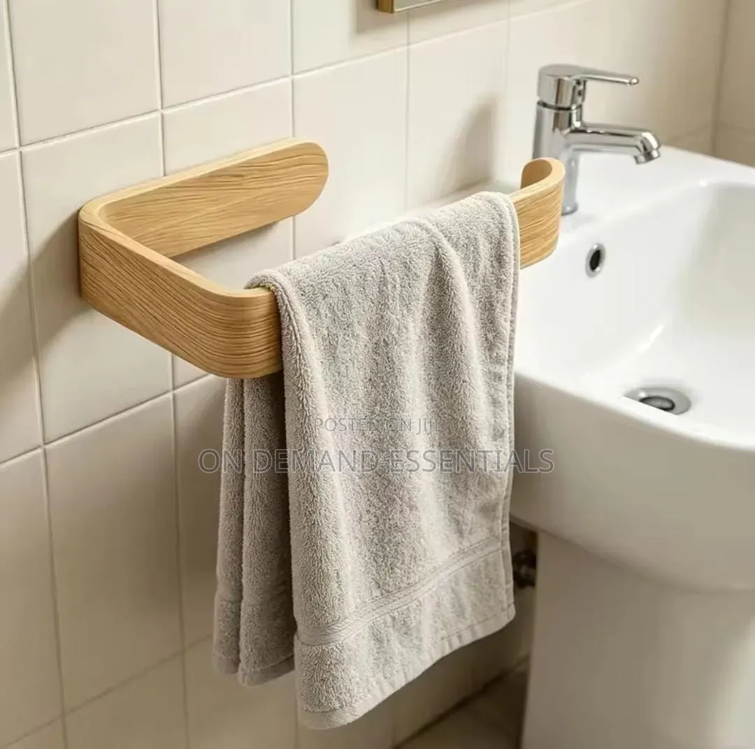 Bamboo Tissue Holder/Towel