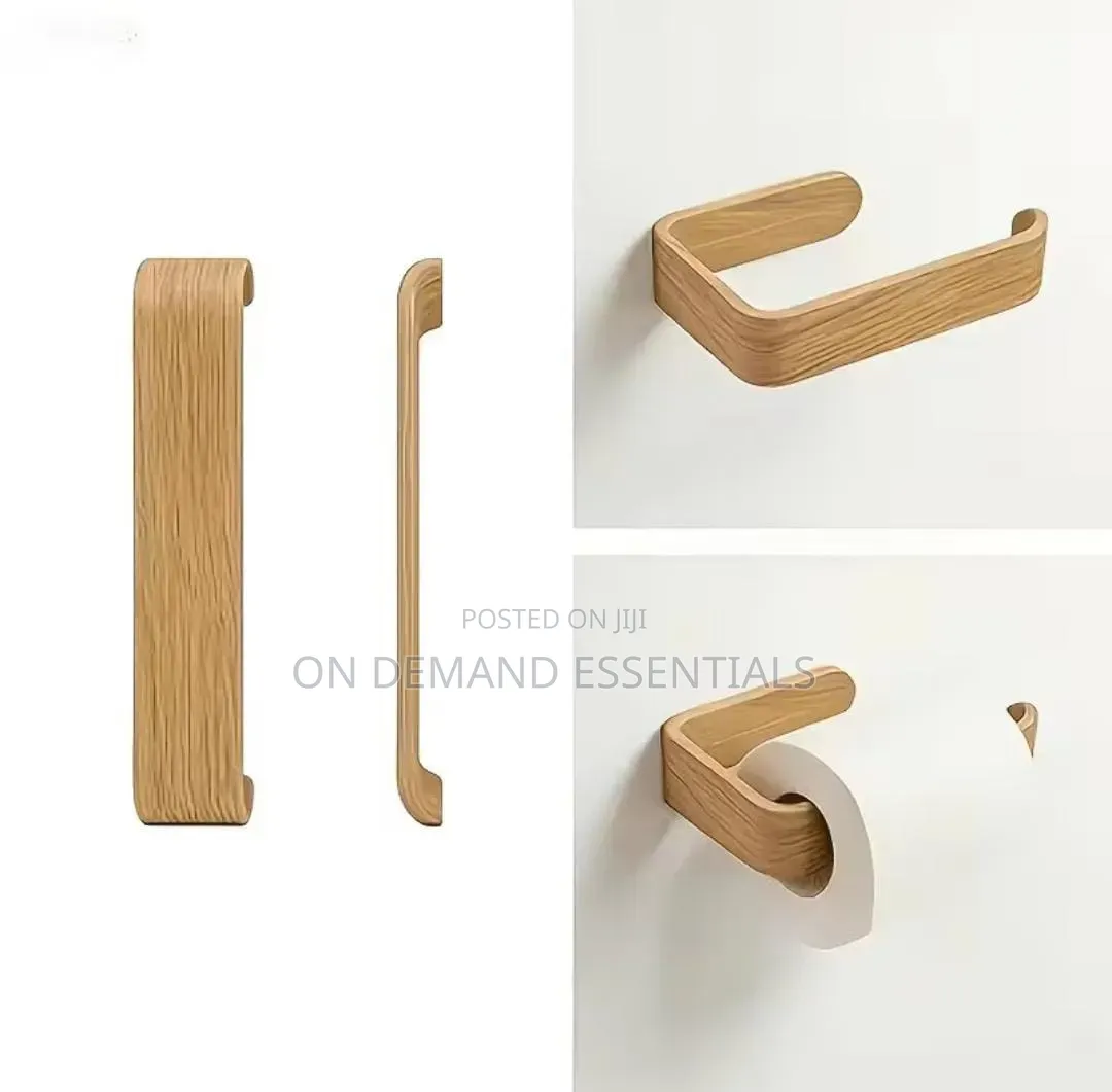 Bamboo Tissue Holder/Towel