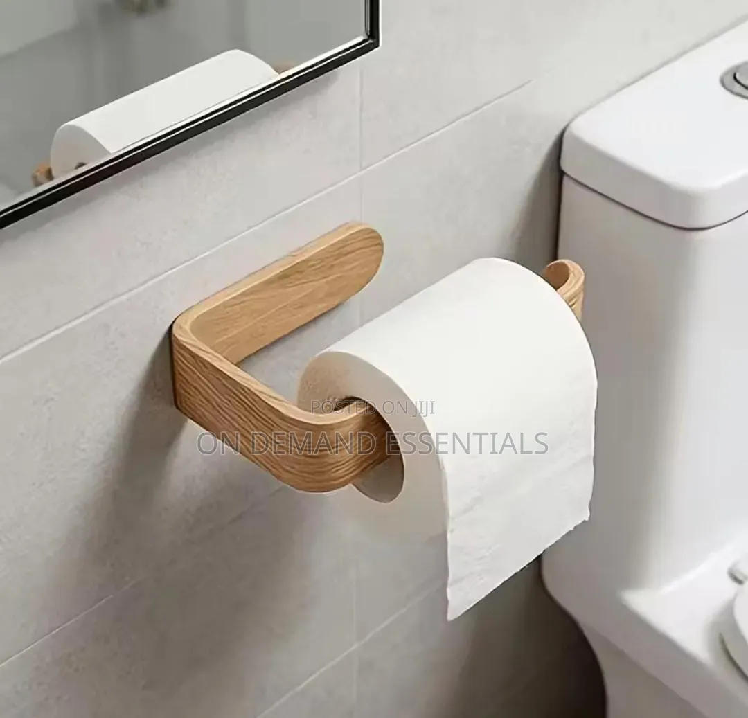 Bamboo Tissue Holder/Towel