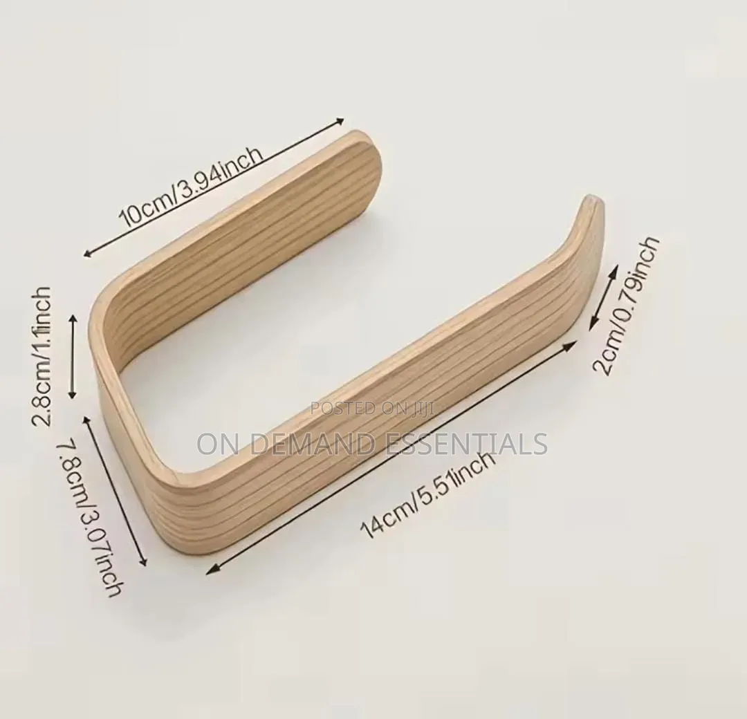 Bamboo Tissue Holder/Towel