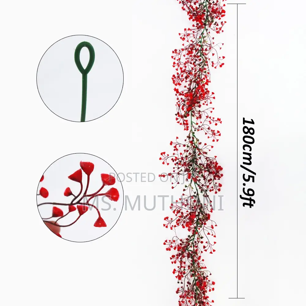 1.8 M Cascading Reception Christmas Garland