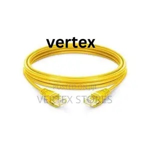 D-Link Cat6A 10G 3M UTP 24 AWG PVC Yellow Round Patch Cord