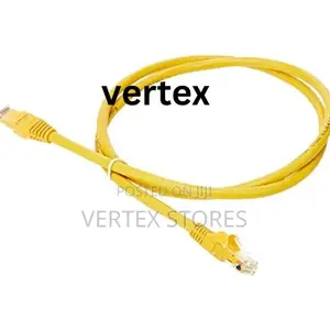 D-Link 1M Cat6A 10G UTP 24 AWG PVC Round Yellow Patch Cord