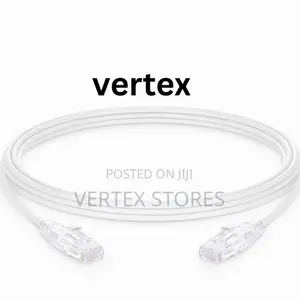 D-Link 1M Cat6A 10G UTP 24 AWG PVC Round Patch Cord White