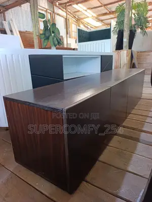 Dark Stain Painted TV Stands