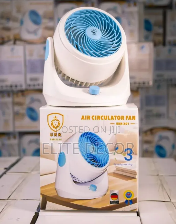URK-X01 12” Air Circulator Fan.