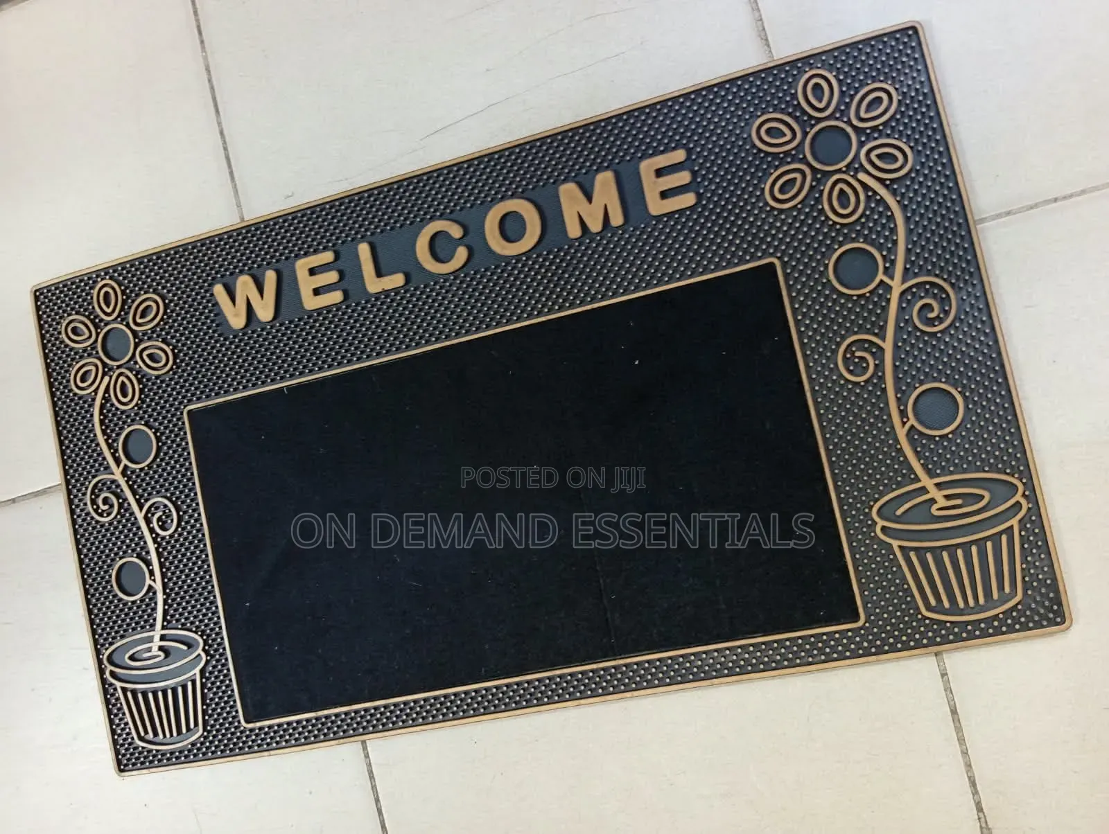 Welcome Heavy Rubber Mats 
Size *40*70* CM