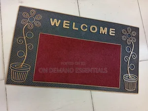 Welcome Heavy Rubber Mats 
Size *40*70* CM