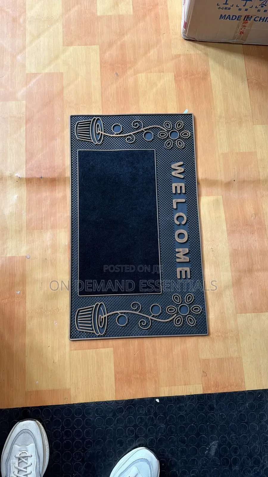 Welcome Heavy Rubber Mats 
Size *40*70* CM