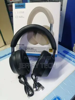KOMC B630 ANC Hybrid Wireless Headphone in Over-Ear Design