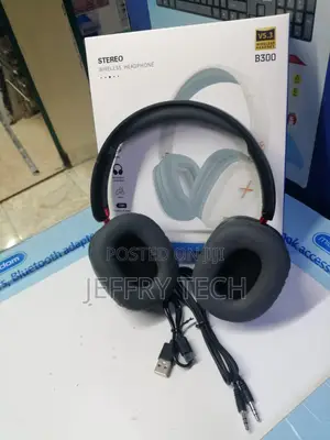 Komc B300 Wireless Bluetooth Over-Ear Headphones – Sleek, Powerful -