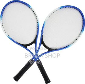 Blue Lawn Tennis Racket With Ball – Strong Sports Set
