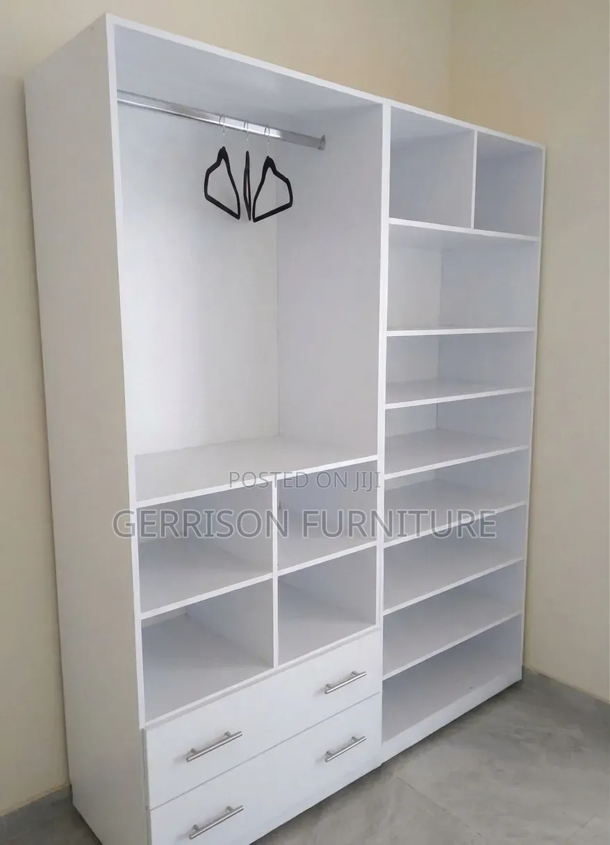 Premium Open Wardrobe & Multi-Shelf Organizer