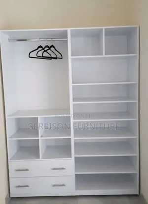 Premium Open Wardrobe & Multi-Shelf Organizer