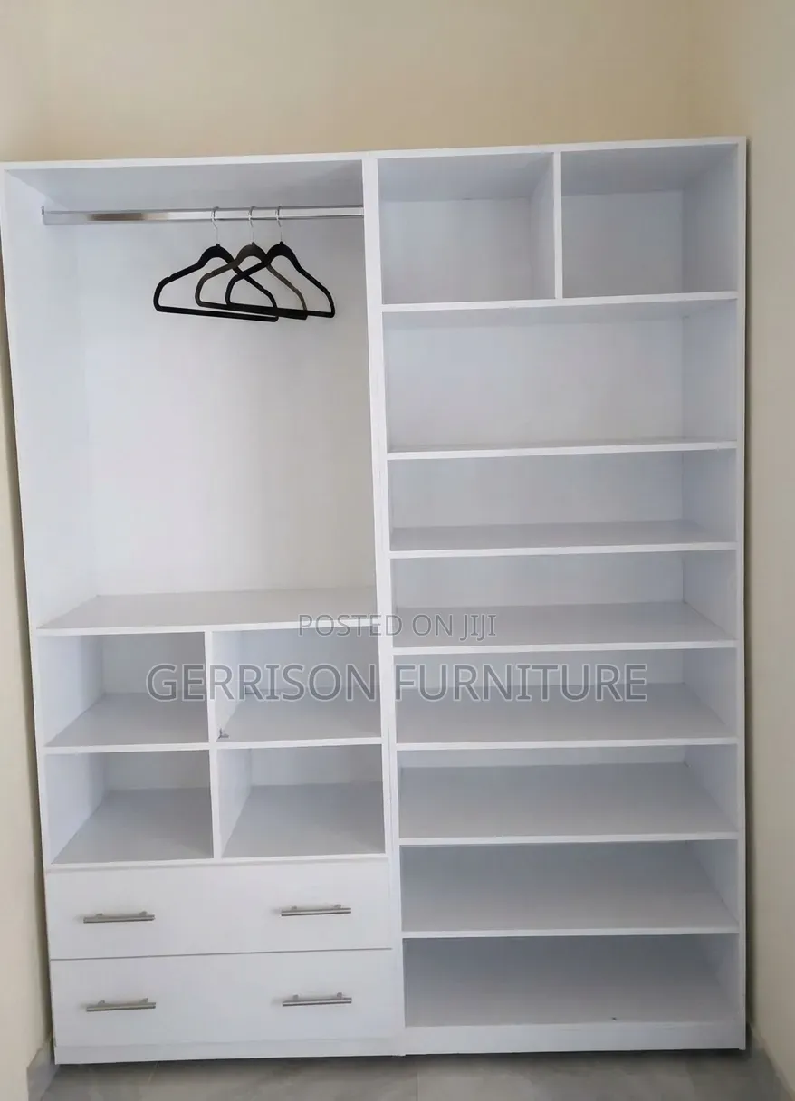 Premium Open Wardrobe & Multi-Shelf Organizer