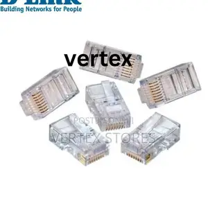 D-Link RJ45 Cat6 Connectors 100 PCS