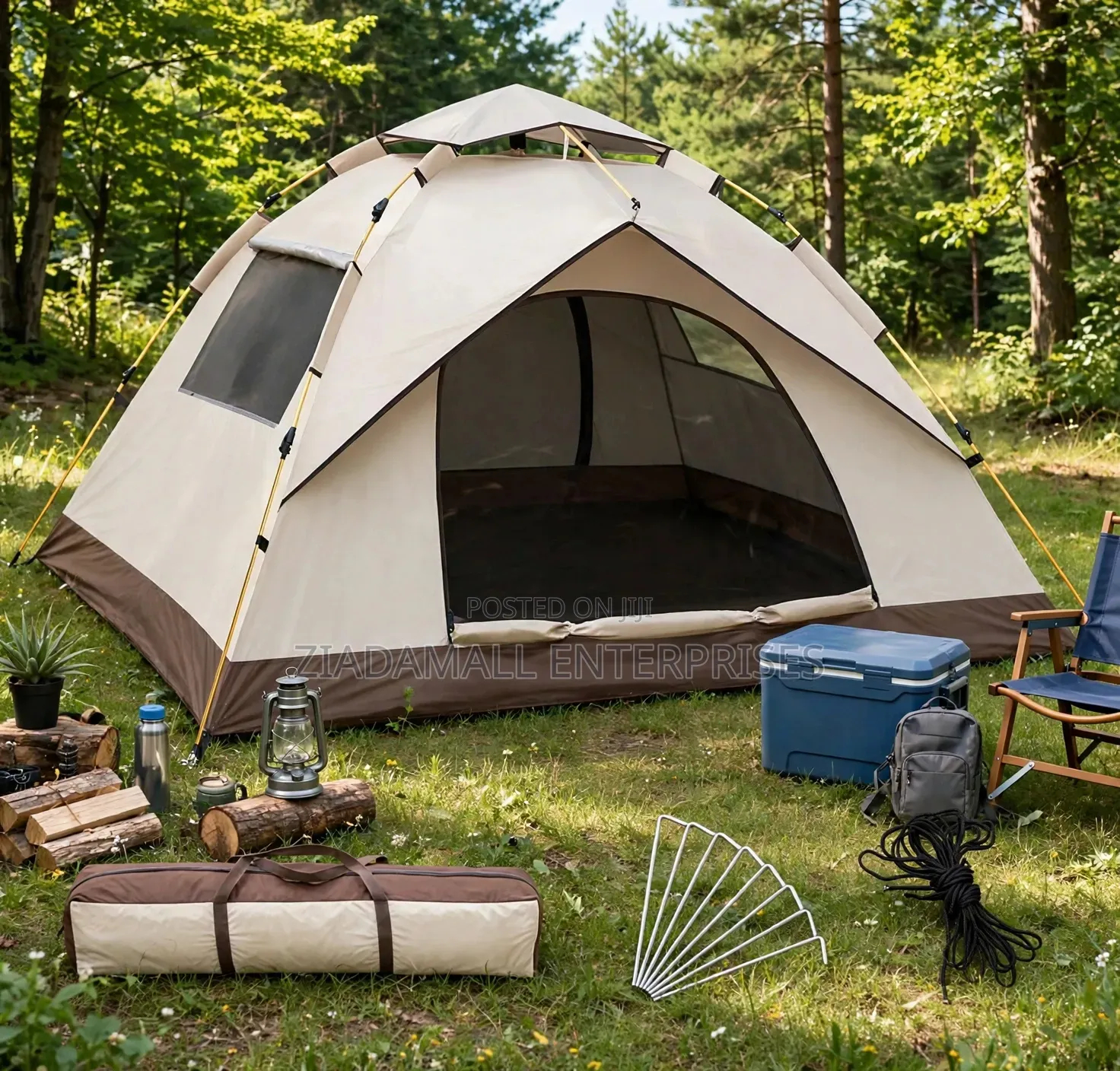 Automatic Pop-Up Camping Tent - Waterproof - Portable