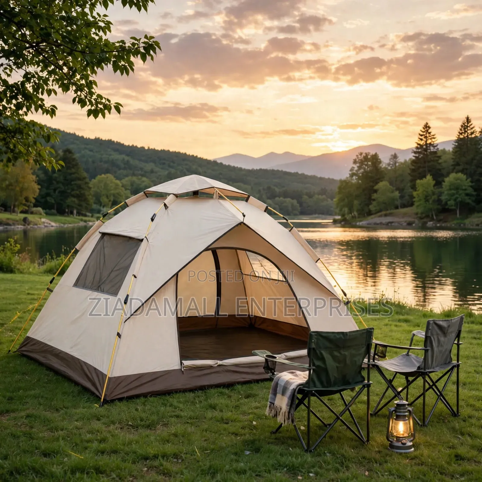 Automatic Pop-Up Camping Tent - Waterproof - Portable
